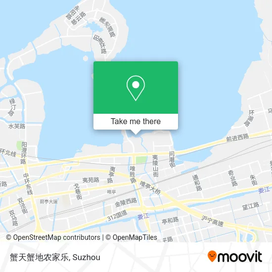 蟹天蟹地农家乐 map