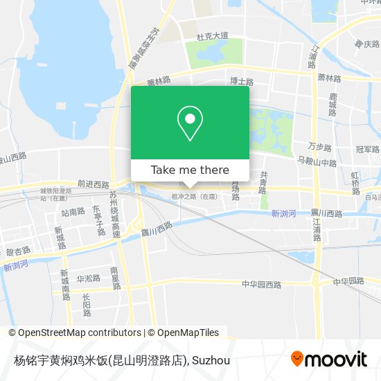 杨铭宇黄焖鸡米饭(昆山明澄路店) map