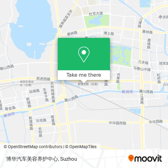 博华汽车美容养护中心 map