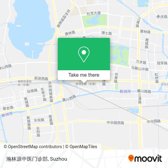 瀚林源中医门诊部 map