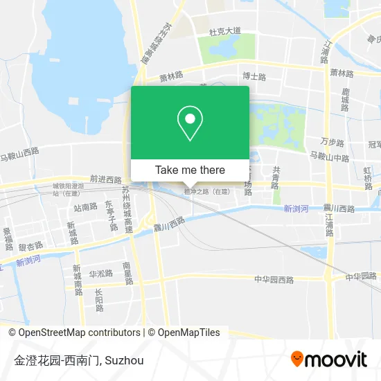 金澄花园-西南门 map