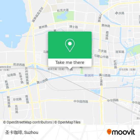 圣卡咖啡 map