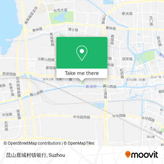 昆山鹿城村镇银行 map