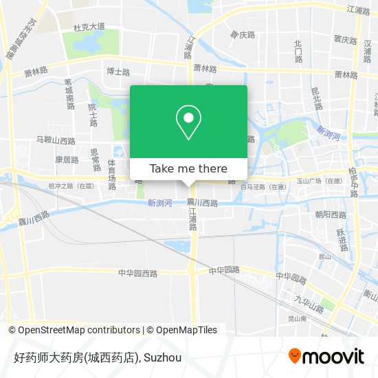 好药师大药房(城西药店) map