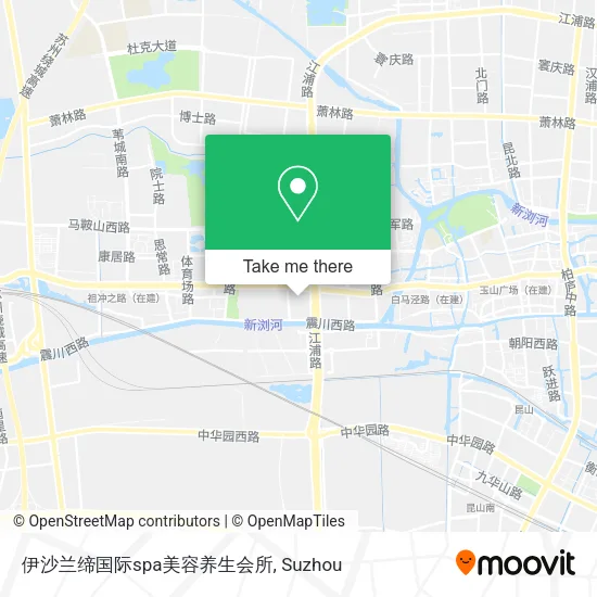 伊沙兰缔国际spa美容养生会所 map