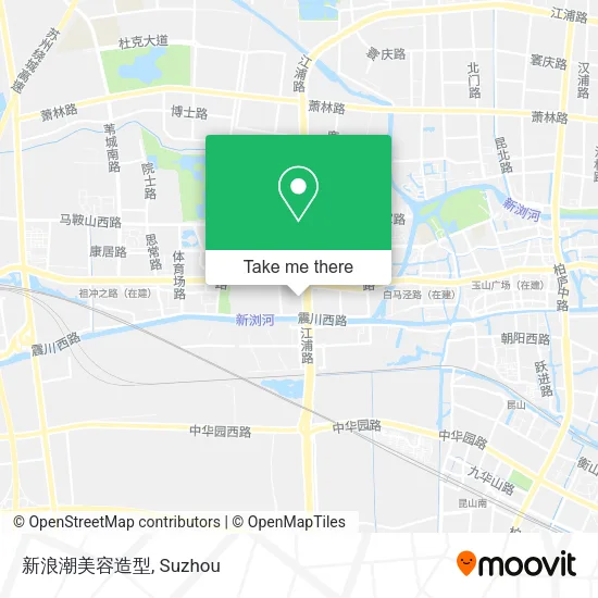 新浪潮美容造型 map