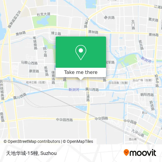 天地华城-15幢 map