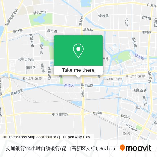 交通银行24小时自助银行(昆山高新区支行) map