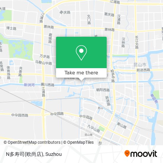 N多寿司(欧尚店) map
