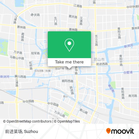 前进菜场 map