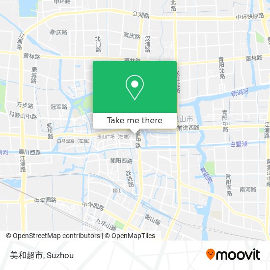 美和超市 map