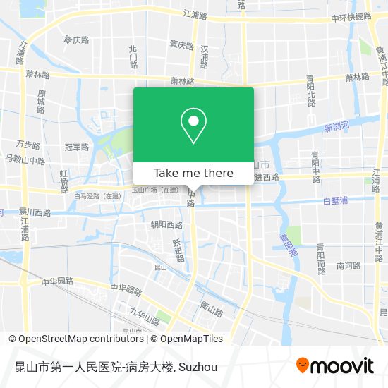 昆山市第一人民医院-病房大楼 map