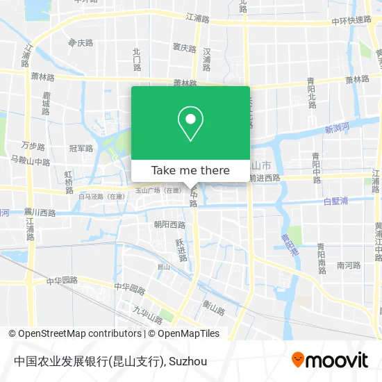 中国农业发展银行(昆山支行) map
