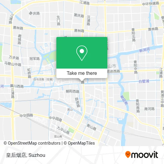 皇后烟店 map