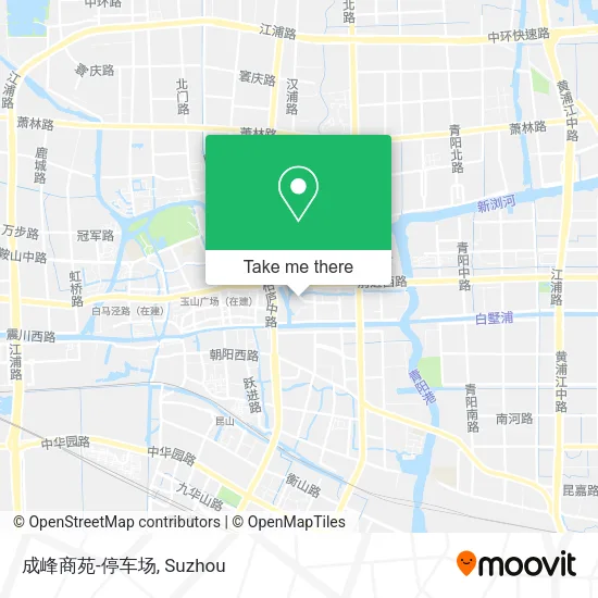 成峰商苑-停车场 map