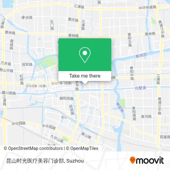 昆山时光医疗美容门诊部 map