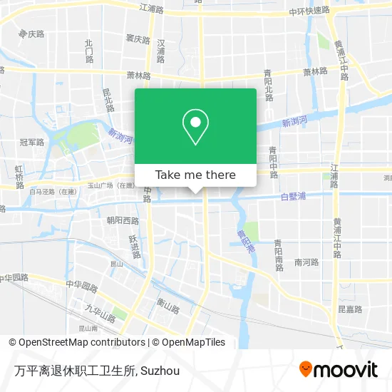 万平离退休职工卫生所 map