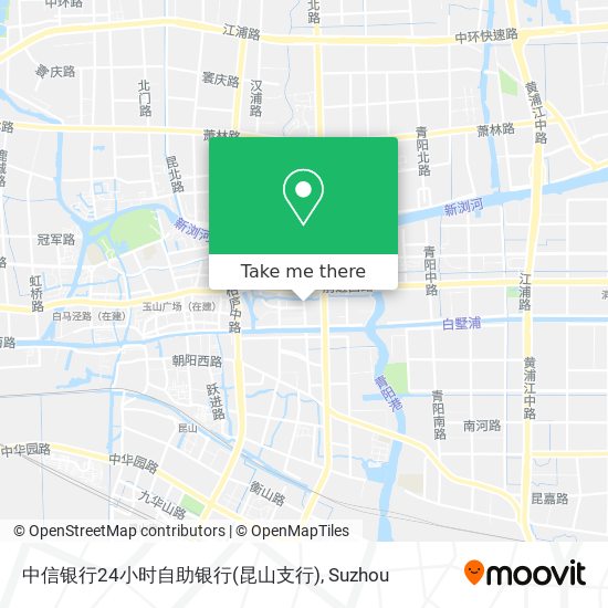 中信银行24小时自助银行(昆山支行) map