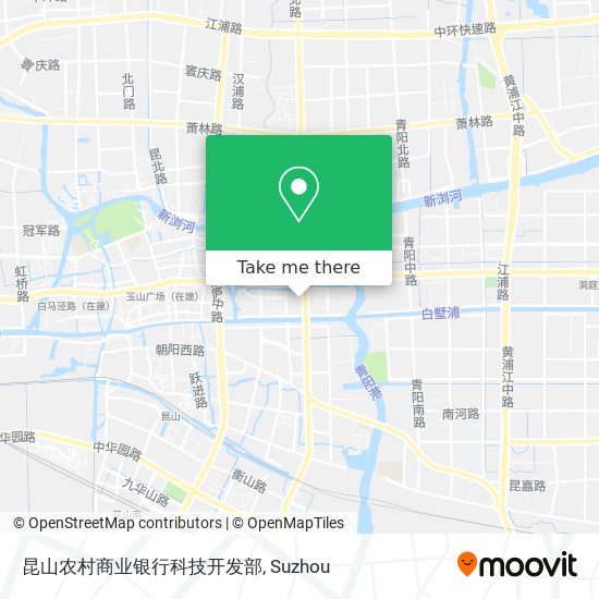 昆山农村商业银行科技开发部 map