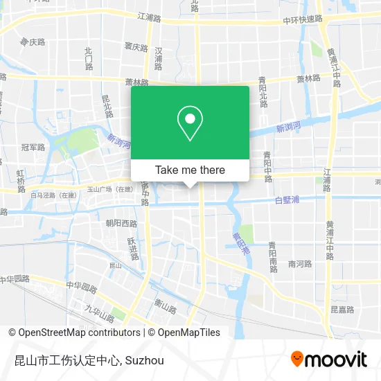 昆山市工伤认定中心 map