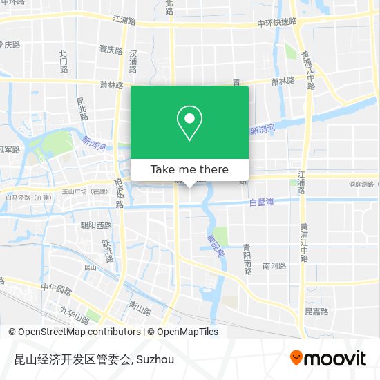 昆山经济开发区管委会 map