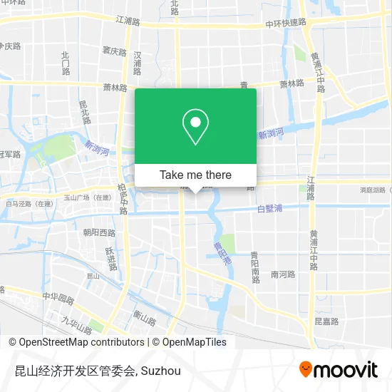 昆山经济开发区管委会 map