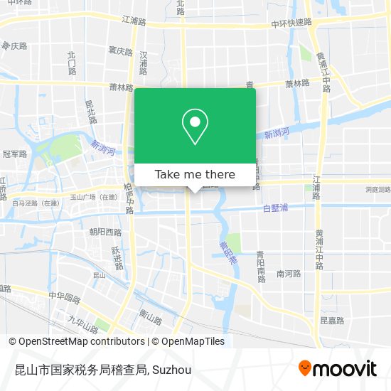 昆山市国家税务局稽查局 map