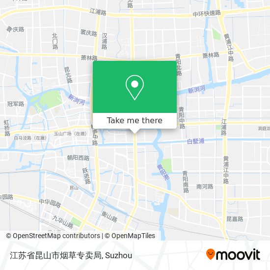 江苏省昆山市烟草专卖局 map