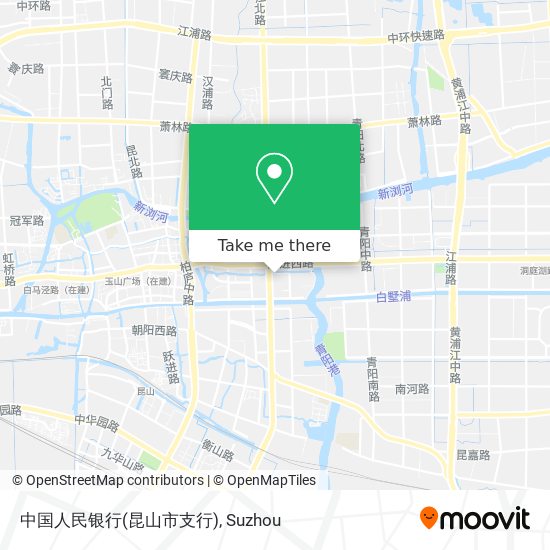 中国人民银行(昆山市支行) map