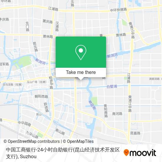 中国工商银行-24小时自助银行(昆山经济技术开发区支行) map