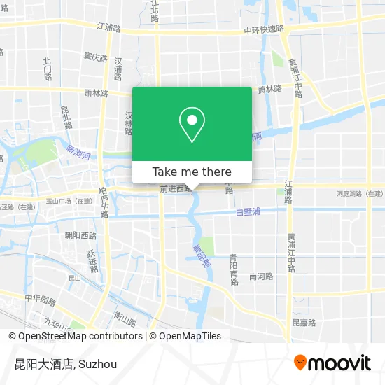 昆阳大酒店 map