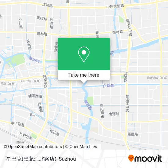 星巴克(黑龙江北路店) map
