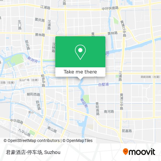 君豪酒店-停车场 map