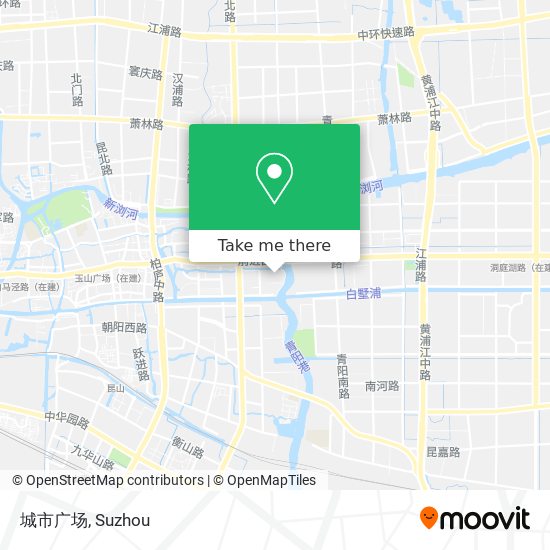 城市广场 map