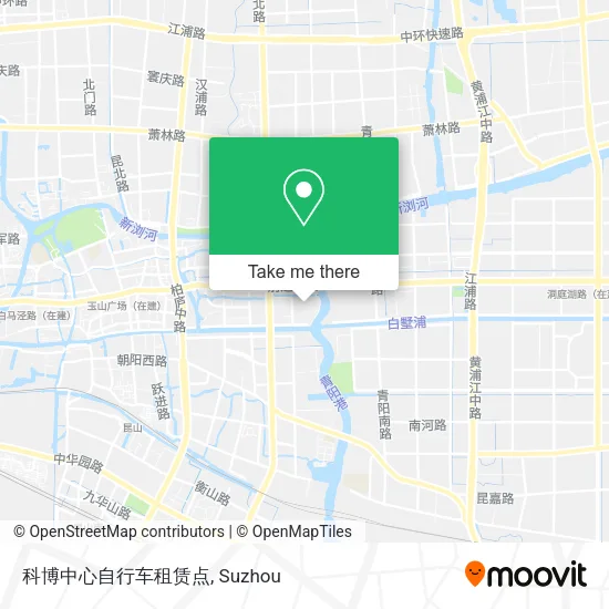 科博中心自行车租赁点 map