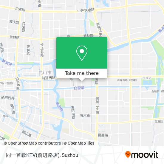 同一首歌KTV(前进路店) map