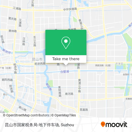 昆山市国家税务局-地下停车场 map