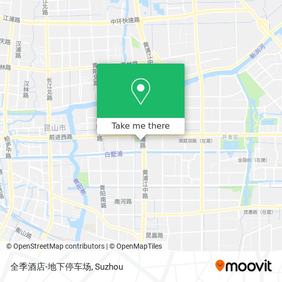 全季酒店-地下停车场 map