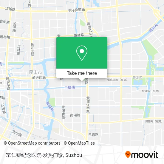 宗仁卿纪念医院-发热门诊 map