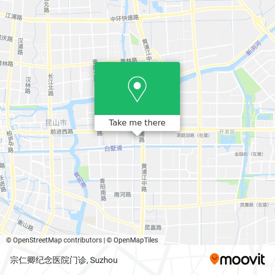 宗仁卿纪念医院门诊 map