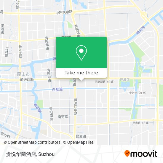 贵悦华商酒店 map