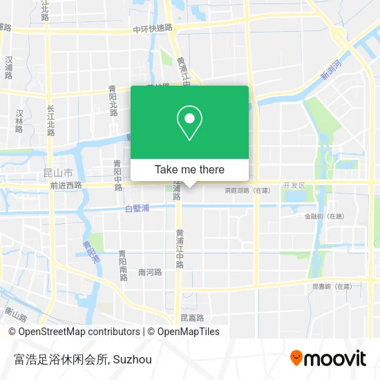 富浩足浴休闲会所 map
