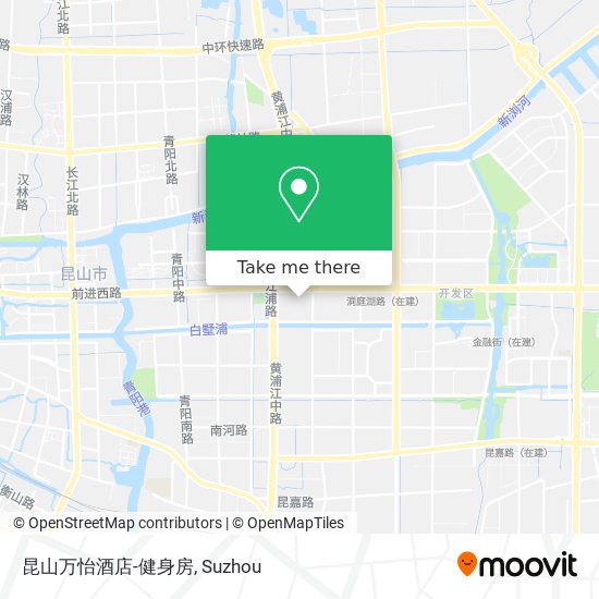 昆山万怡酒店-健身房 map
