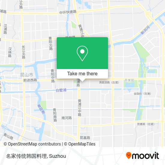 名家传统韩国料理 map