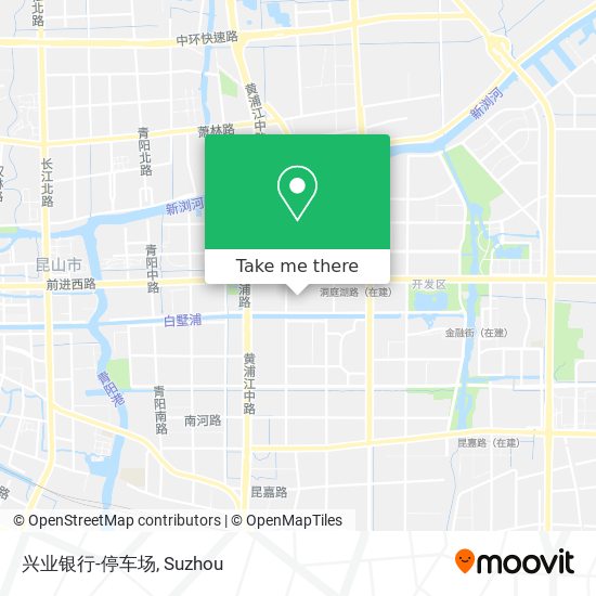 兴业银行-停车场 map