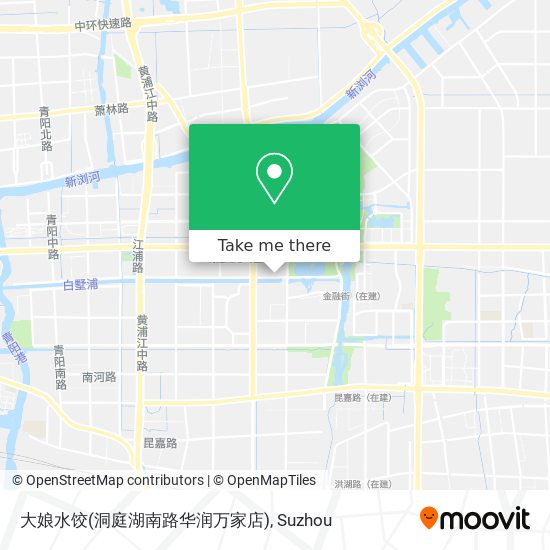 大娘水饺(洞庭湖南路华润万家店) map