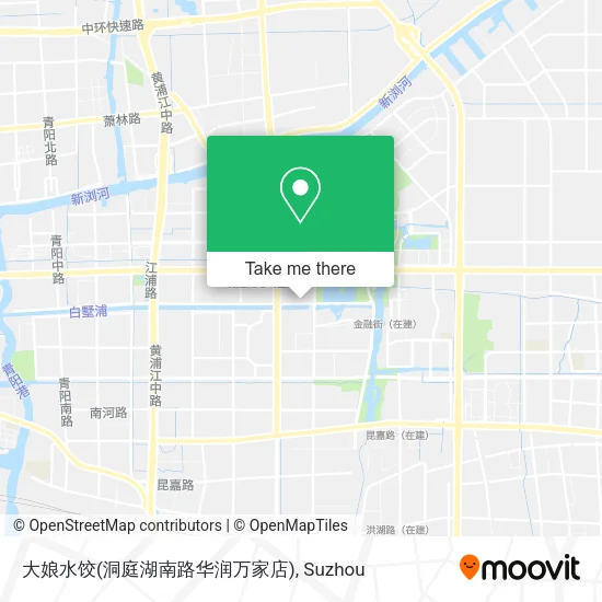 大娘水饺(洞庭湖南路华润万家店) map