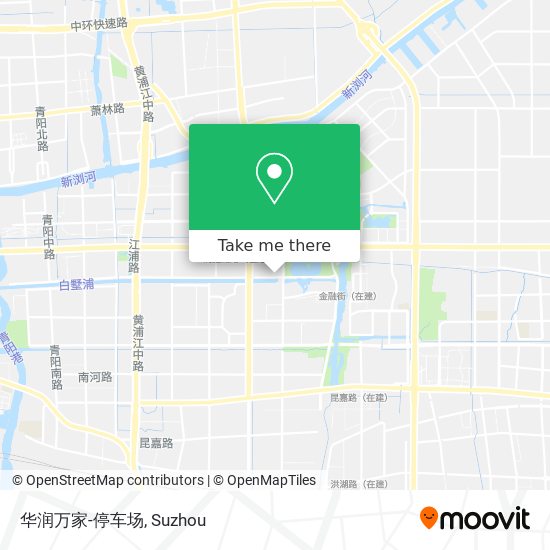 华润万家-停车场 map