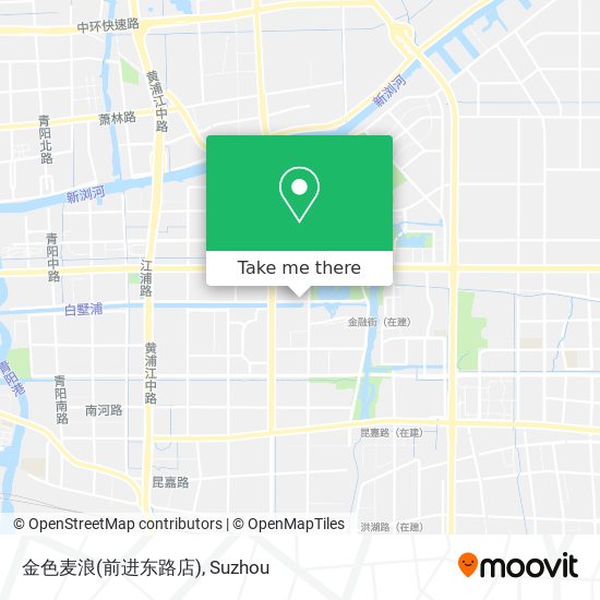 金色麦浪(前进东路店) map
