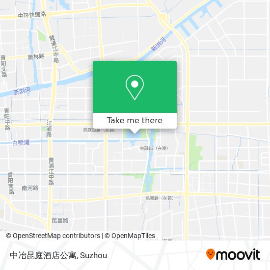 中冶昆庭酒店公寓 map